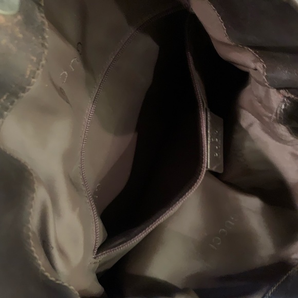 Authentic Gucci Bamboo 2way nylon shoulder bag - Picture 8 of 14